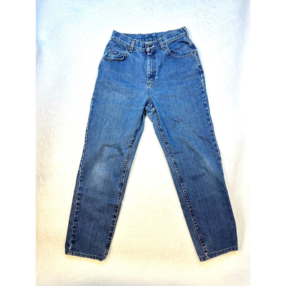 Vintage Lee Womens 10M heavy straight leg denim 1990s high rise‎